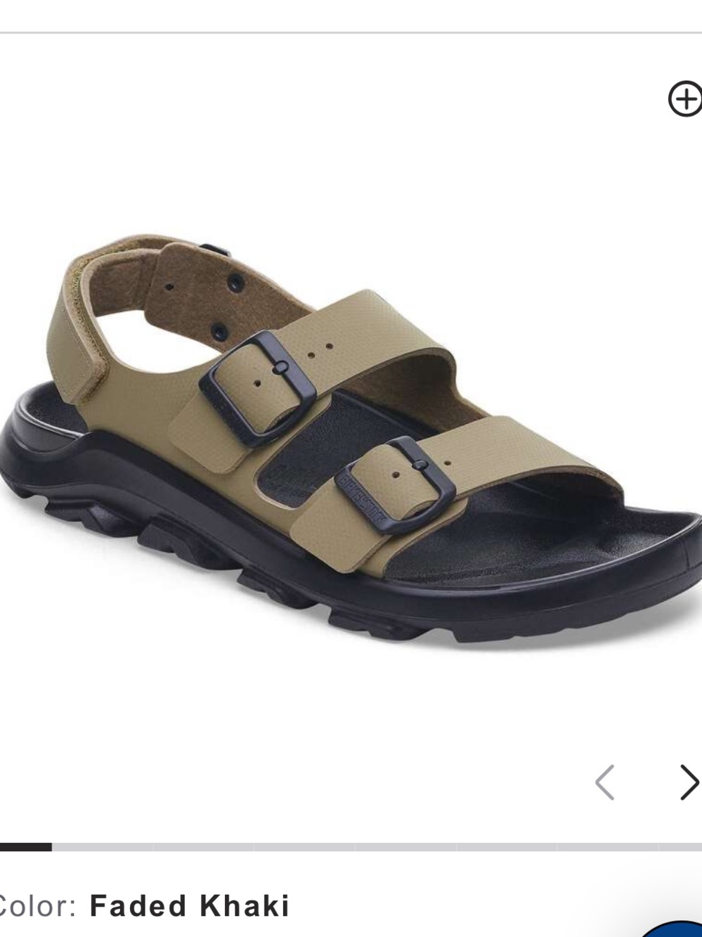 Birkenstock Beige Two-Strap Buckle Sandals-worn once - Picture 2 of 8